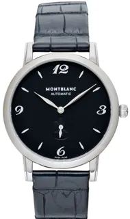 Montblanc Star 107072 39mm Stainless steel Black