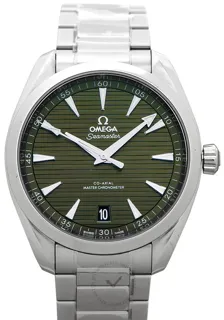 Omega Aqua Terra 220.10.41.21.10.001 Stainless steel Green