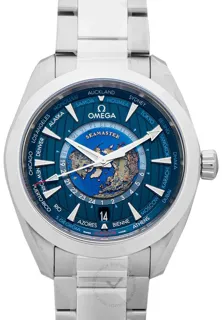 Omega Aqua Terra 220.10.43.22.03.001 Stainless steel Blue