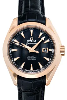 Omega Aqua Terra 231.53.34.20.01.002 Red gold Black