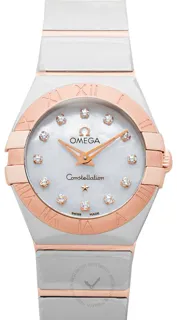 Omega Constellation 123.20.24.60.55.003 Red gold White