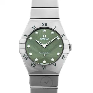 Omega Constellation 131.10.28.60.60.001 Stainless steel Green