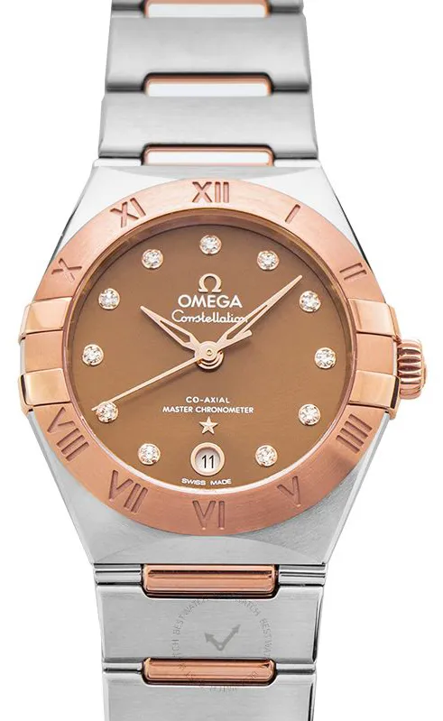 Omega Constellation 131.20.29.20.63.001 28mm Stainless steel Brown