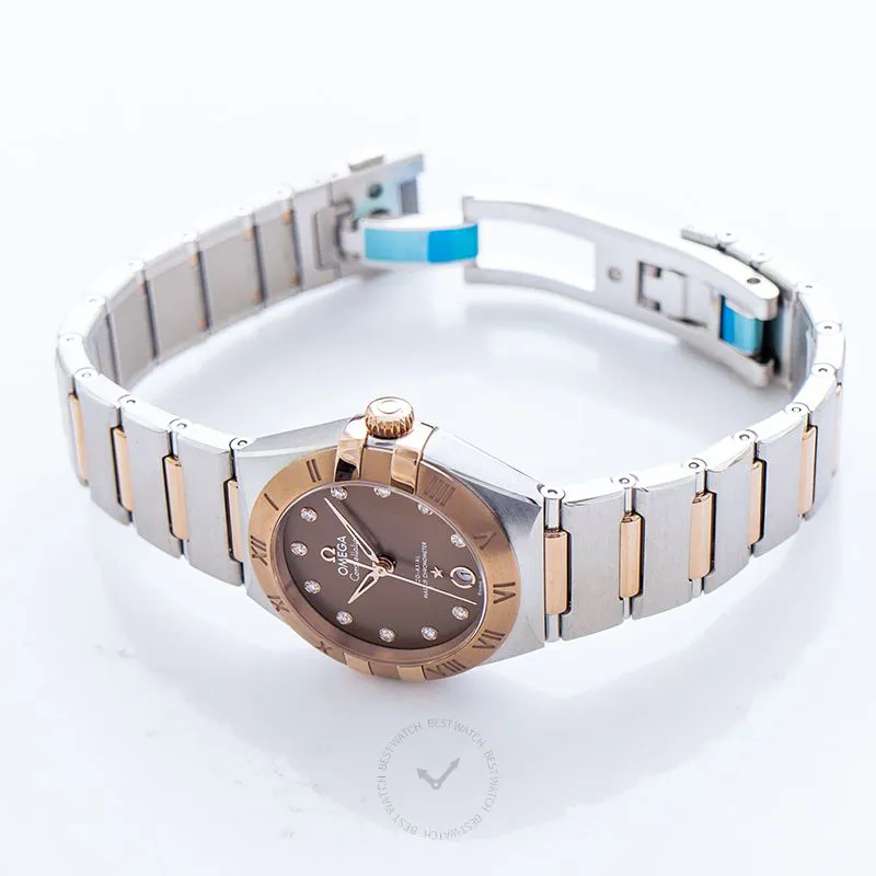 Omega Constellation 131.20.29.20.63.001 28mm Stainless steel Brown 1