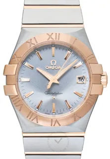 Omega Constellation Quartz 123.20.35.60.02.001 Red gold