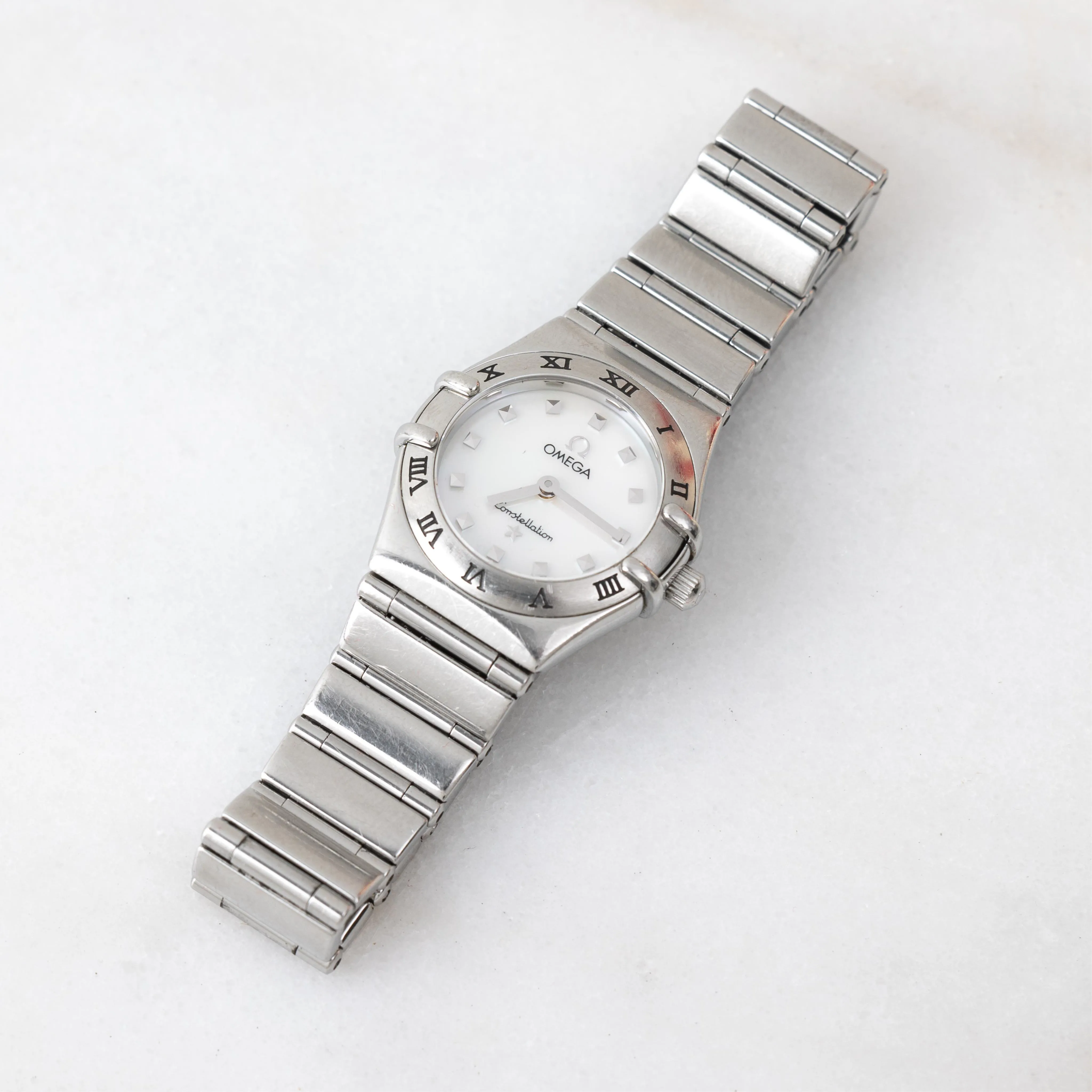 Omega Constellation 1546.17.100 22.5mm Stainless steel Mother-of-pearl