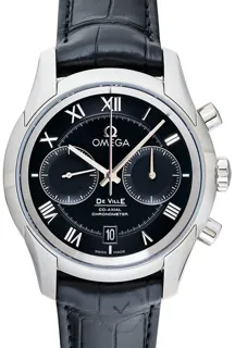 Omega De Ville Co-Axial 431.13.42.51.01.001 Stainless steel Black