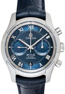 Omega De Ville Co-Axial 431.13.42.51.03.001 Stainless steel Blue