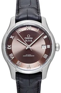 Omega De Ville Hour Vision 433.13.41.21.10.001 Stainless steel