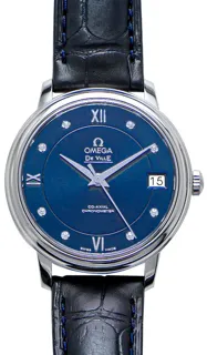 Omega De Ville Prestige 424.13.33.20.53.001 Stainless steel Blue