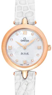 Omega De Ville Prestige 424.53.27.60.55.002 Red gold White