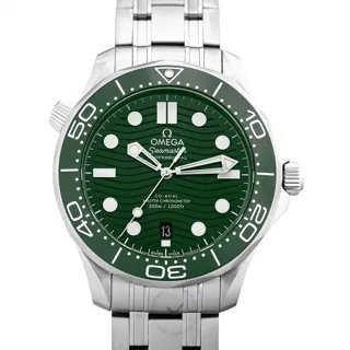 Omega Seamaster Diver 300M 210.30.42.20.10.001 Stainless steel Green