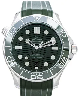 Omega Seamaster Diver 300M 210.32.42.20.10.001 Stainless steel Green