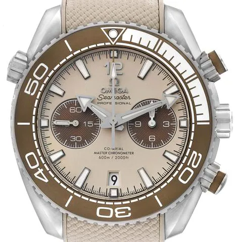 Omega Seamaster Planet Ocean Chronograph 215.32.46.51.09.001 45.5mm Stainless steel Linen