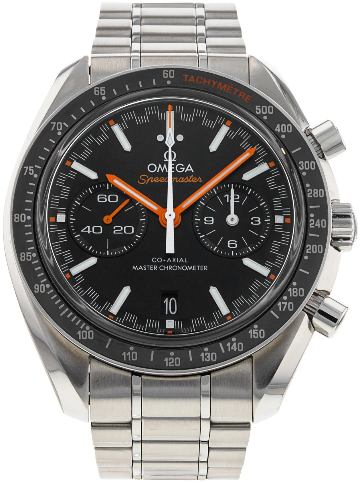 Omega Speedmaster Racing 329.30.44.51.01.002 44mm Stainless steel Black