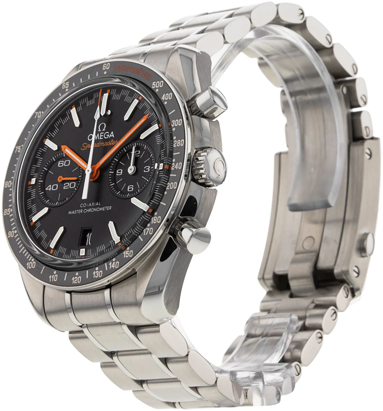 Omega Speedmaster Racing 329.30.44.51.01.002 44mm Stainless steel Black 1