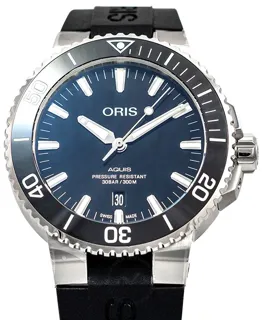 Oris Aquis 01 733 7730 4134-07 4 24 64EB Stainless steel Black