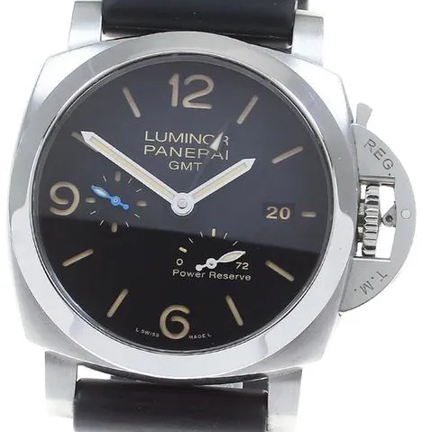 Panerai Luminor 1950 3 Days GMT Power  PAM 01321 44mm Stainless steel Black