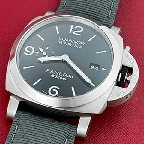 Panerai Luminor 1950 3 Days GMT Power  PAM 01358 44mm Stainless steel Gray 3