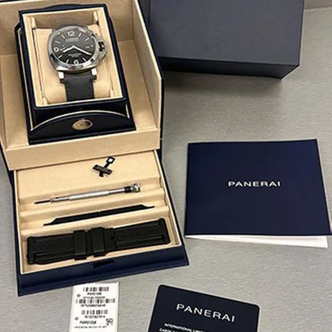 Panerai Luminor 1950 3 Days GMT Power  PAM 01358 44mm Stainless steel Gray 9