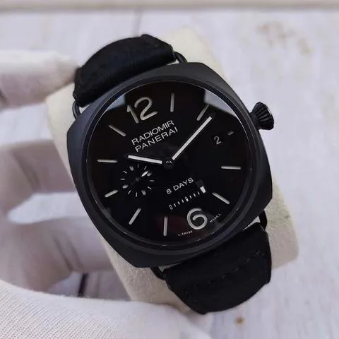 Panerai Radiomir 8 Days PAM 00384 45mm Ceramic Black 4