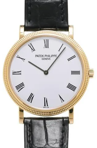 Patek Philippe Calatrava 5120J-001 35mm Yellow gold White