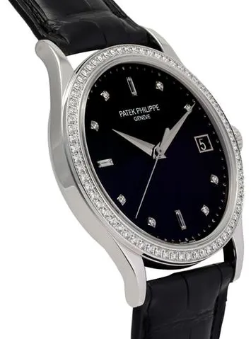 Patek Philippe Calatrava 5297G-001 38mm White gold Black 1