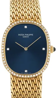 Patek Philippe Ellipse 3849 Yellow gold Blue