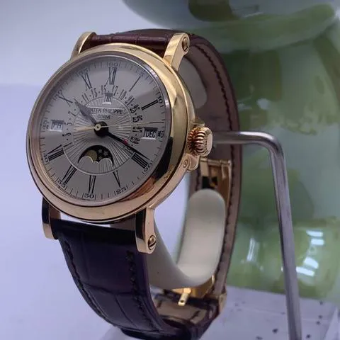 Patek Philippe Perpetual Calendar 5159J-001 38mm Yellow gold Silver 1