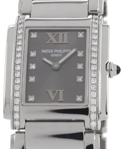 Patek Philippe Twenty~4 4910/10A-010 25mm Stainless steel Gray