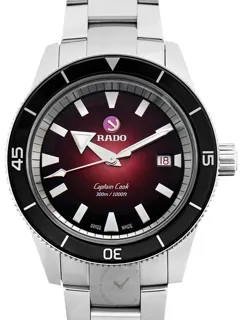 Rado HyperChrome Captain Cook R32105353 Ceramic and Stainless steel White