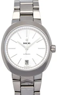 Rado Oval R15762102 Ceramic Silver