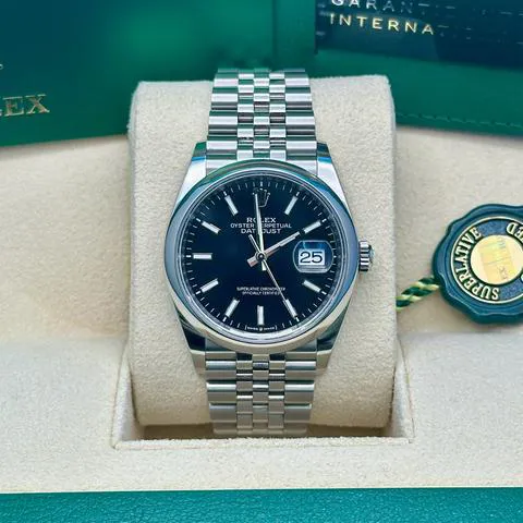 Rolex Datejust 36 126200 36mm Stainless steel Black