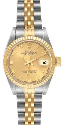 Rolex Datejust 69173G 26mm Stainless steel Champagne