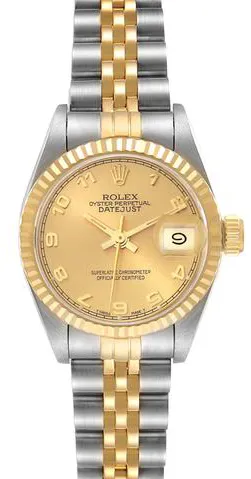 Rolex Datejust 69173G 26mm Stainless steel Champagne 1