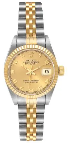 Rolex Datejust 69173G 26mm Stainless steel Champagne 5