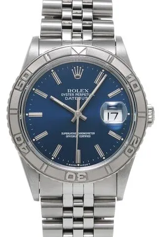 Rolex Datejust Turn-O-Graph 16264 36mm Stainless steel Blue