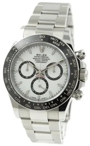 Rolex Daytona 126500LN 40mm Stainless steel White 1