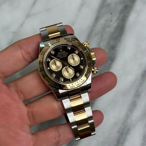 Rolex Daytona 126503 40mm Yellow gold and Stainless steel Black