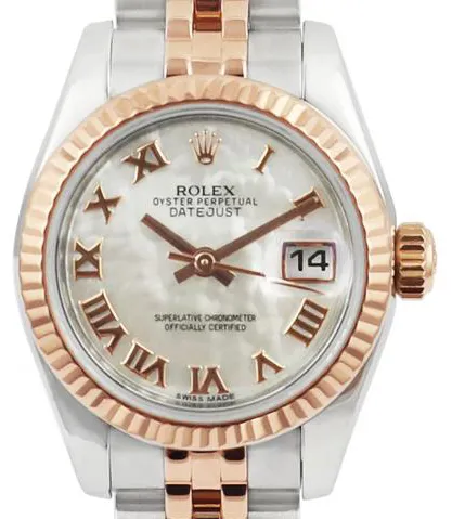 Rolex Lady-Datejust 179171 26mm Yellow gold and Stainless steel Mother-of-pearl