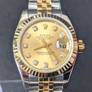 Rolex Datejust 26 179173 26mm Champagne