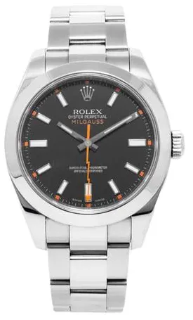 Rolex Milgauss 116400 40mm Oystersteel Black