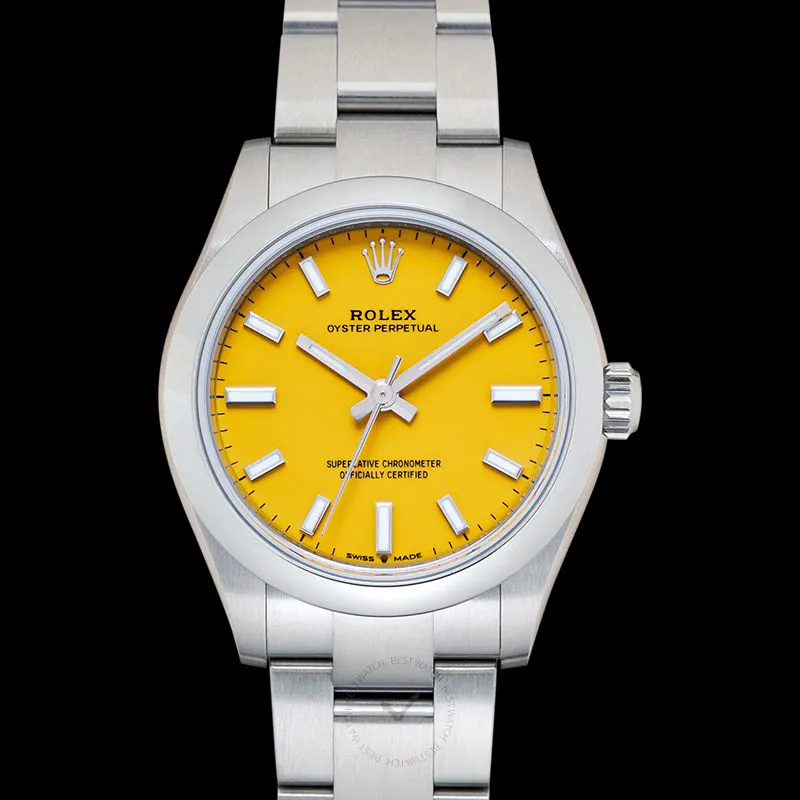 Rolex Oyster Perpetual 277200-0005 31mm Stainless steel Yellow 3