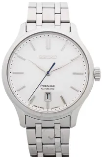 Seiko Presage SRPD39J1 Stainless steel White