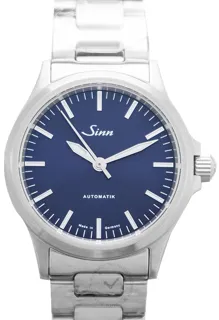 Sinn Instrument Watches 556.0104-Solid-2LSS Stainless steel Blue