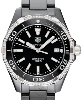 TAG Heuer Aquaracer WAY1395.BH0716 35mm Ceramic and Stainless steel Black