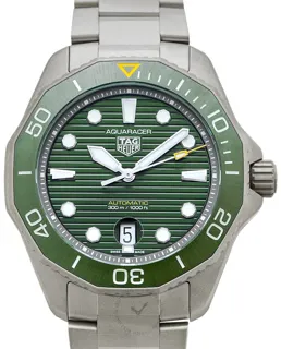 TAG Heuer Aquaracer WBP208B.BF0631 Titanium Green