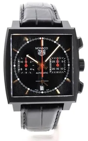 TAG Heuer Monaco CBL2180 39mm Titanium Black