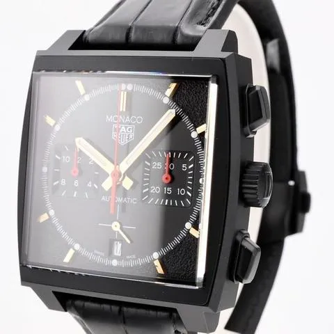 TAG Heuer Monaco CBL2180 39mm Titanium Black 2