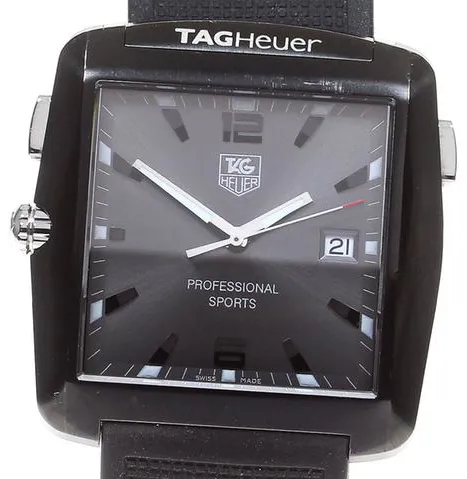 TAG Heuer Professional Sports Watch WAE1113.FT6004 36mm Stainless steel Black